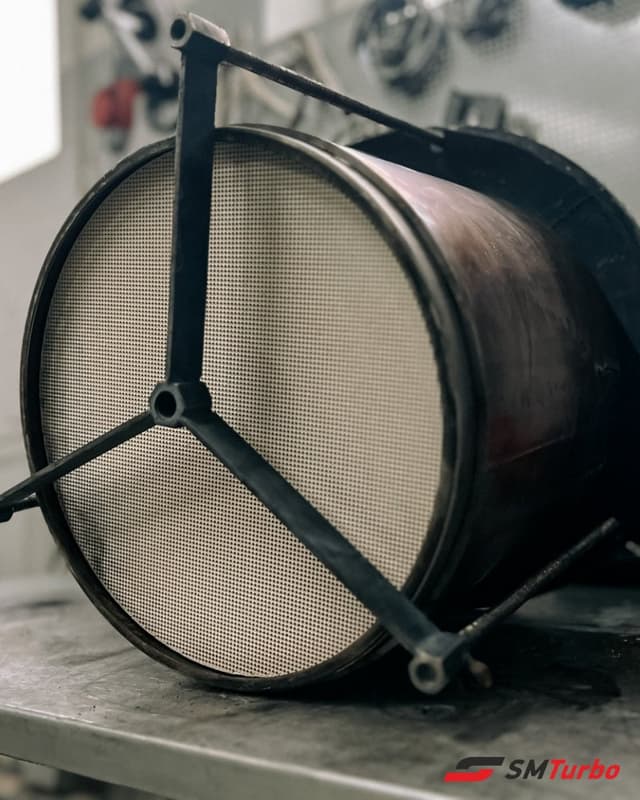 чистый сажевый фильтр