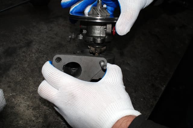 Замена картриджа турбины своими руками